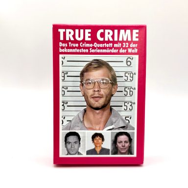 True Crime Quartett - Kartenspiel über 32 der bekanntesten Serienmörder der Welt - True Crime Fans