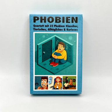 Phobien Quartett - Kartenspiel über 32 der bekanntesten und kuriosesten Phobien 