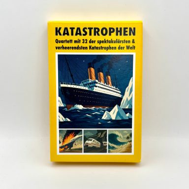 Katastrophen Quartett - Kartenspiel über 32 der verheerendsten Katastrophen der Welt